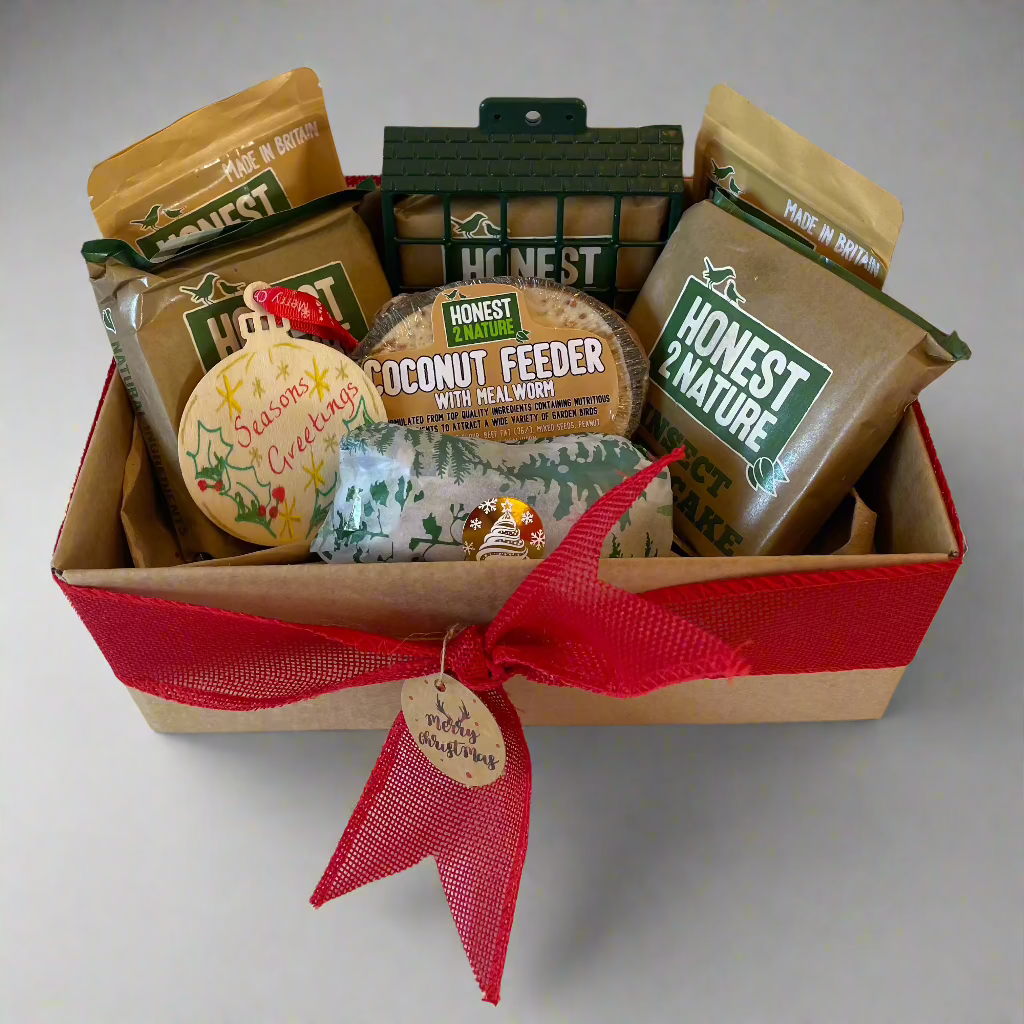 Small XMAS Wild Bird food Hamper Box - Honest2Nature