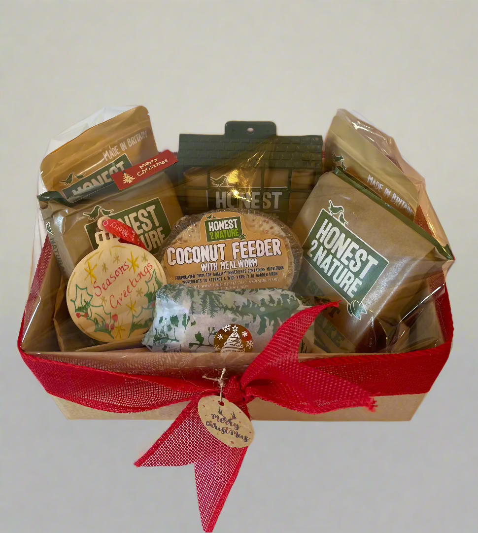 Small XMAS Wild Bird food Hamper Box - Honest2Nature