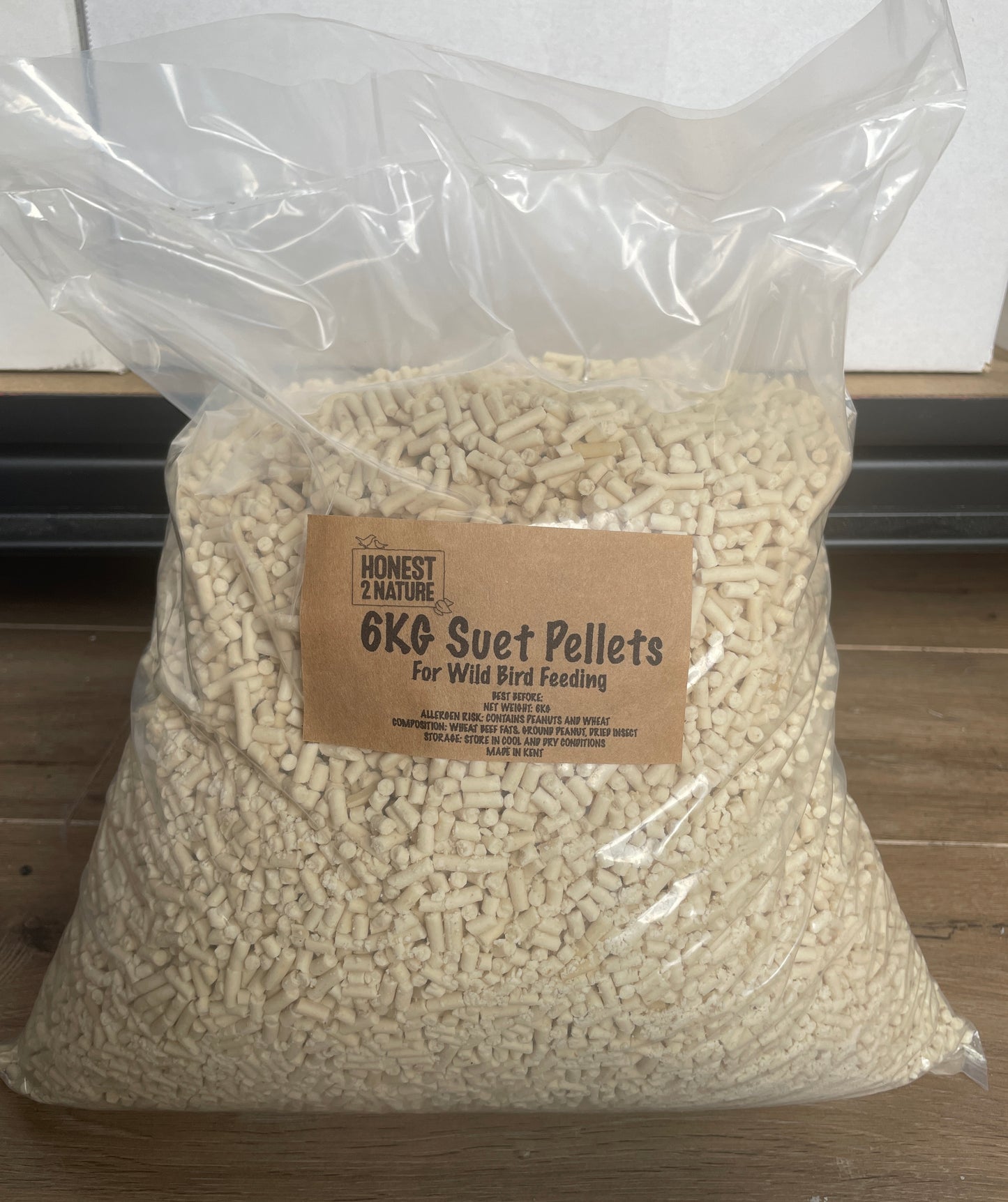 6KG PREMIUM Suet Pellets for Wild Bird Feeding - Honest2Nature
