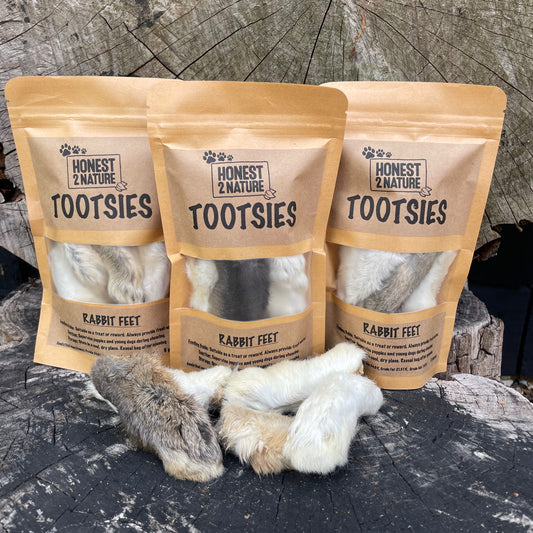 "Tootsies" Rabbit Feet - Honest2Nature