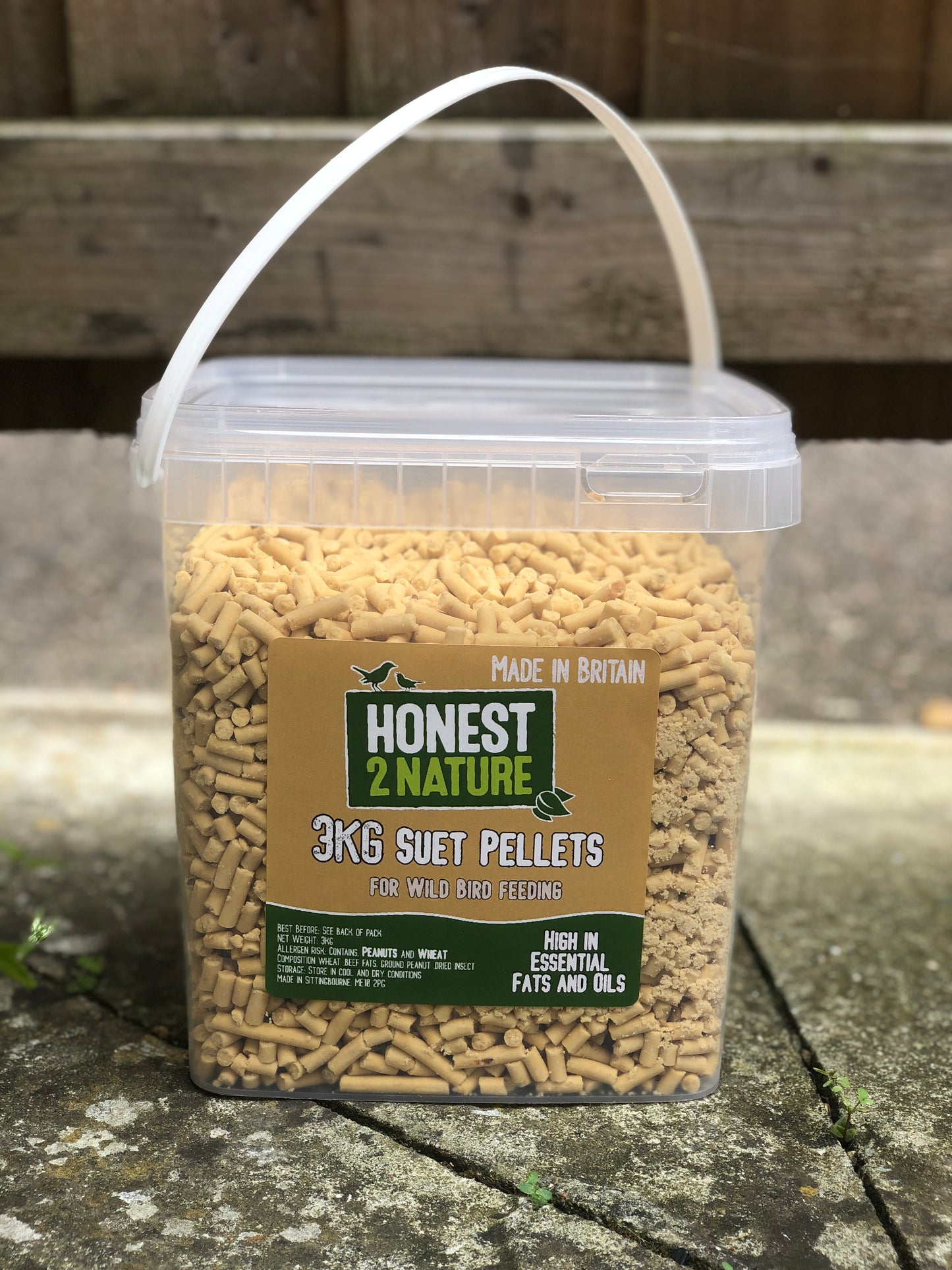 Suet Pellets 3KG Tub - Honest2Nature
