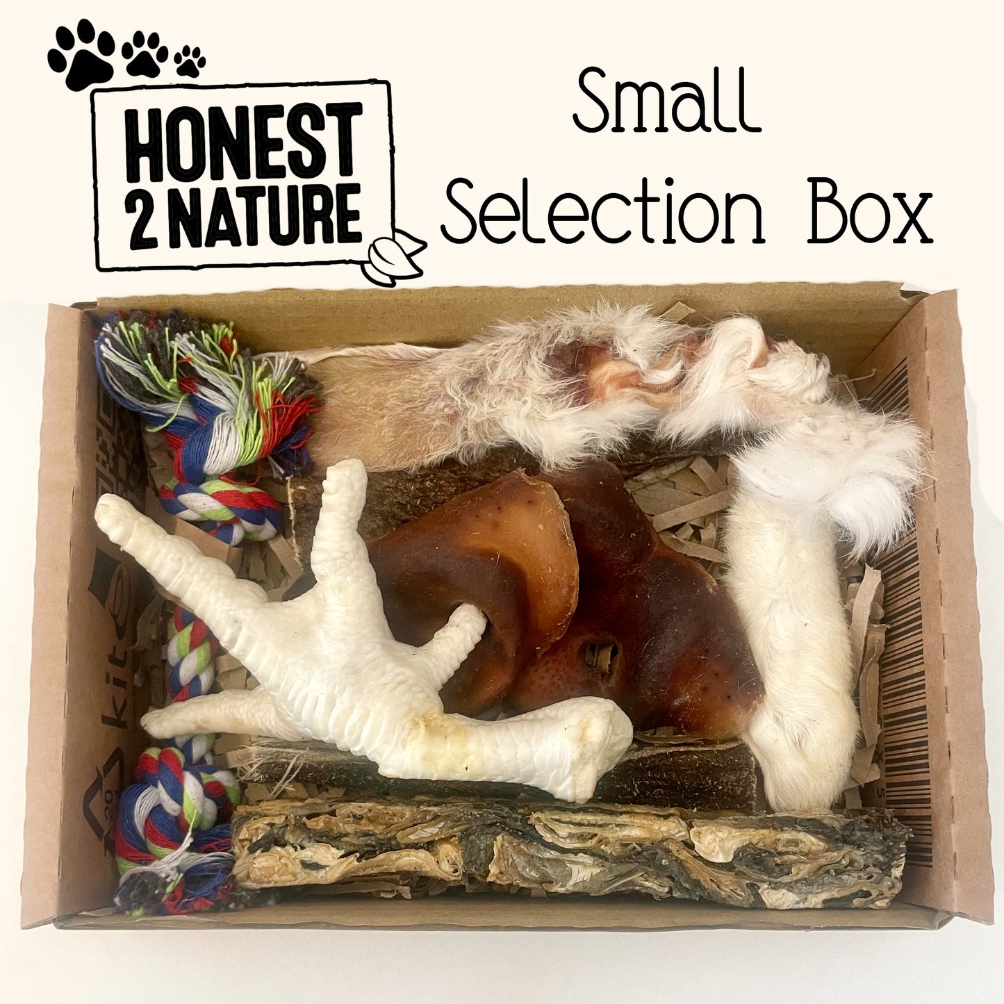 Dog Treat Selection Box [Small] with Toy - Honest2Nature