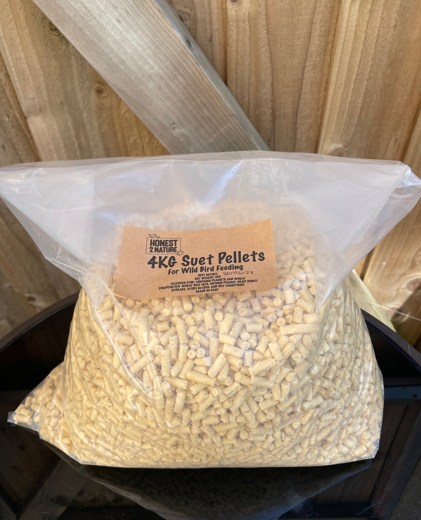4KG PREMIUM Suet Pellets for Wild Bird Feeding - Honest2Nature