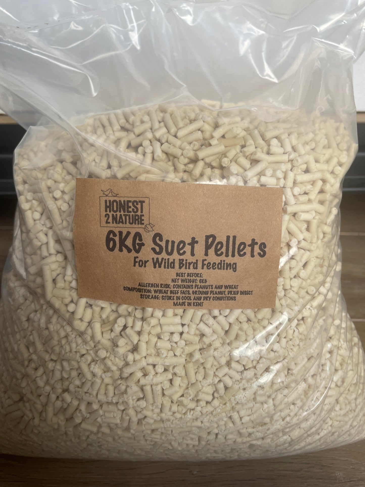 6KG PREMIUM Suet Pellets for Wild Bird Feeding - Honest2Nature