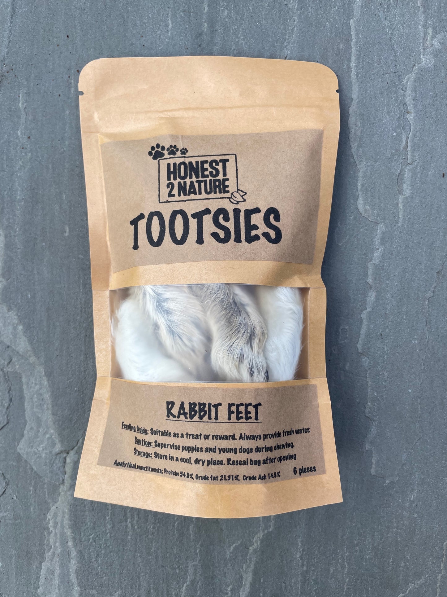 "Tootsies" Rabbit Feet - Honest2Nature