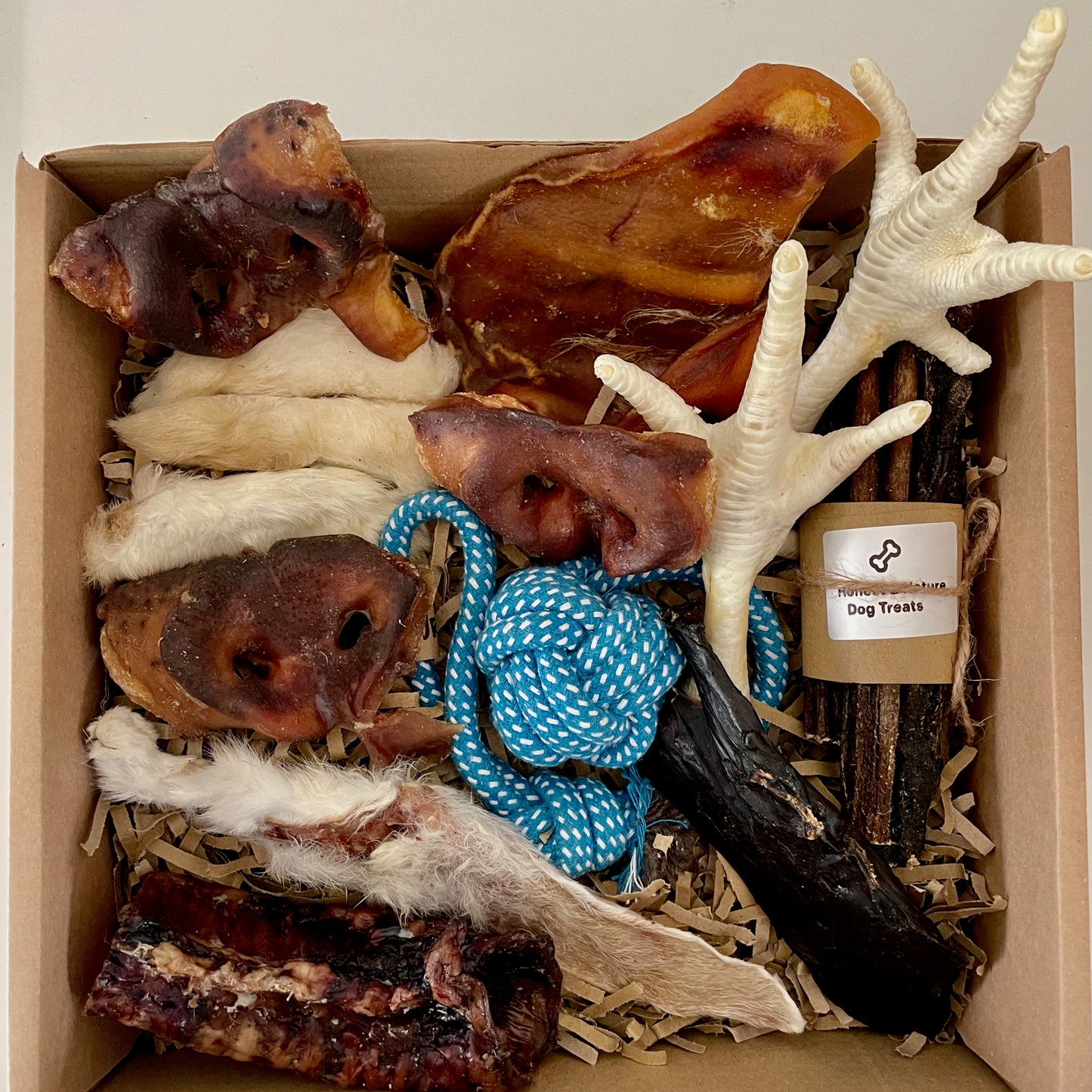 Dog Treat Selection Box [Large] with Toy - Honest2Nature
