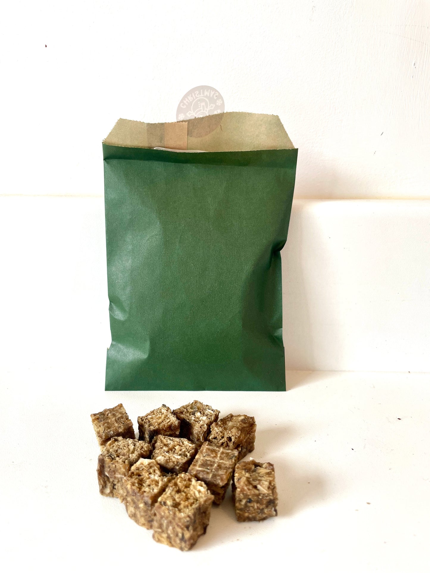 Xmas Natural Dog Treat Hamper with Toy and Tree Decoration [Small] - Honest2Nature