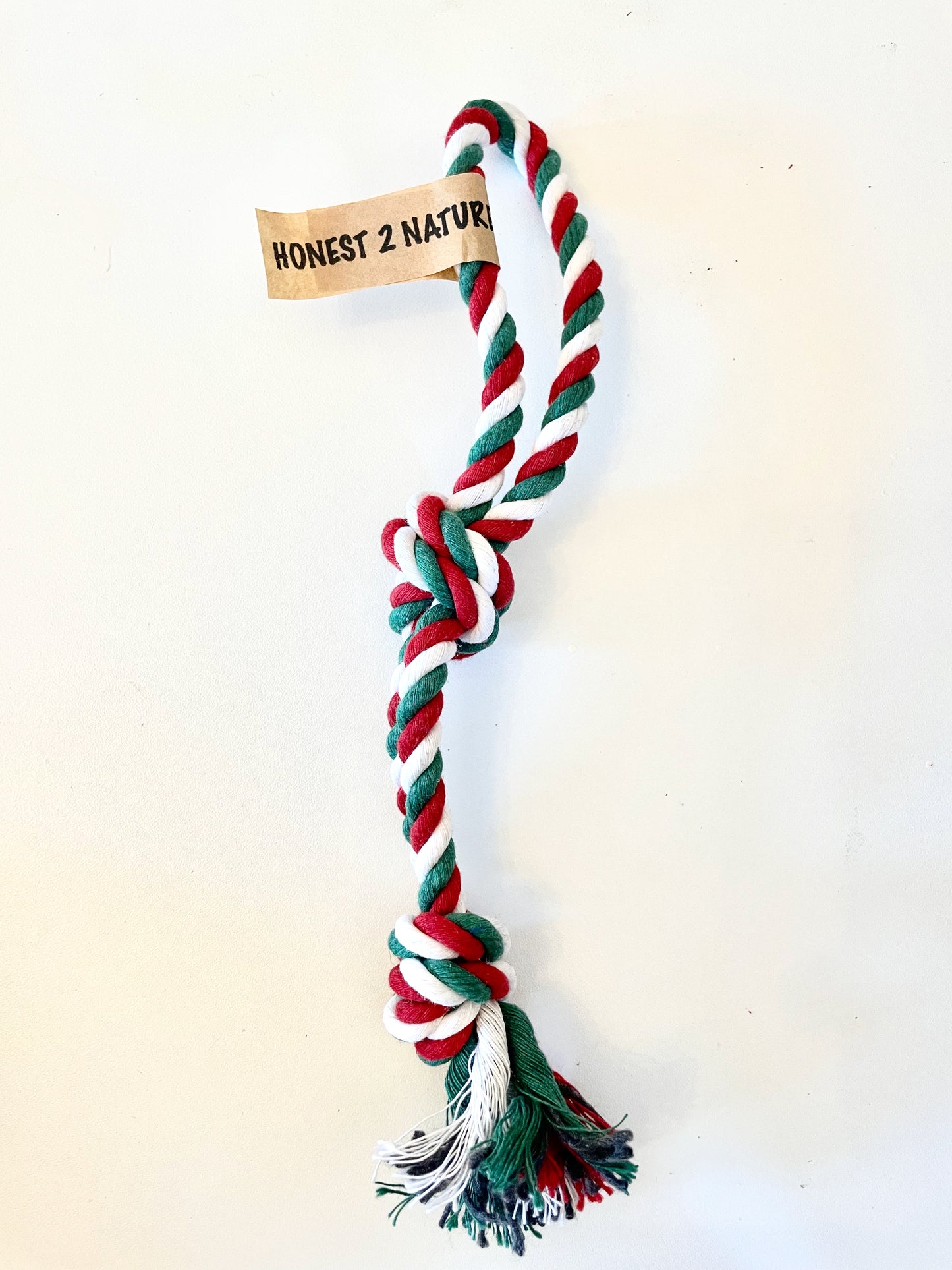 Xmas Natural Dog Treat Hamper with Toy and Tree Decoration [Small] - Honest2Nature