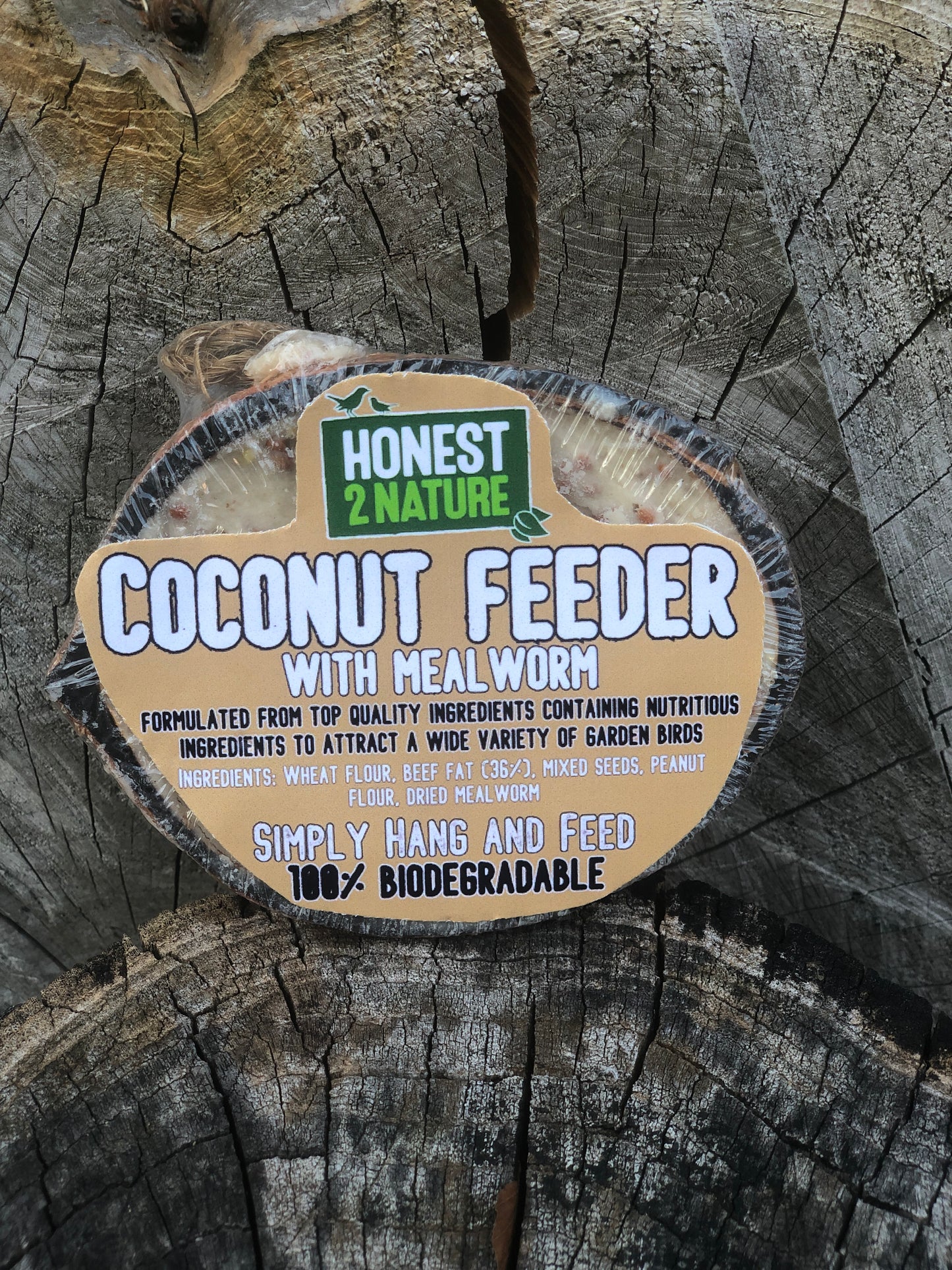 Suet-Filled Coconuts [Box of 10] - Honest2Nature