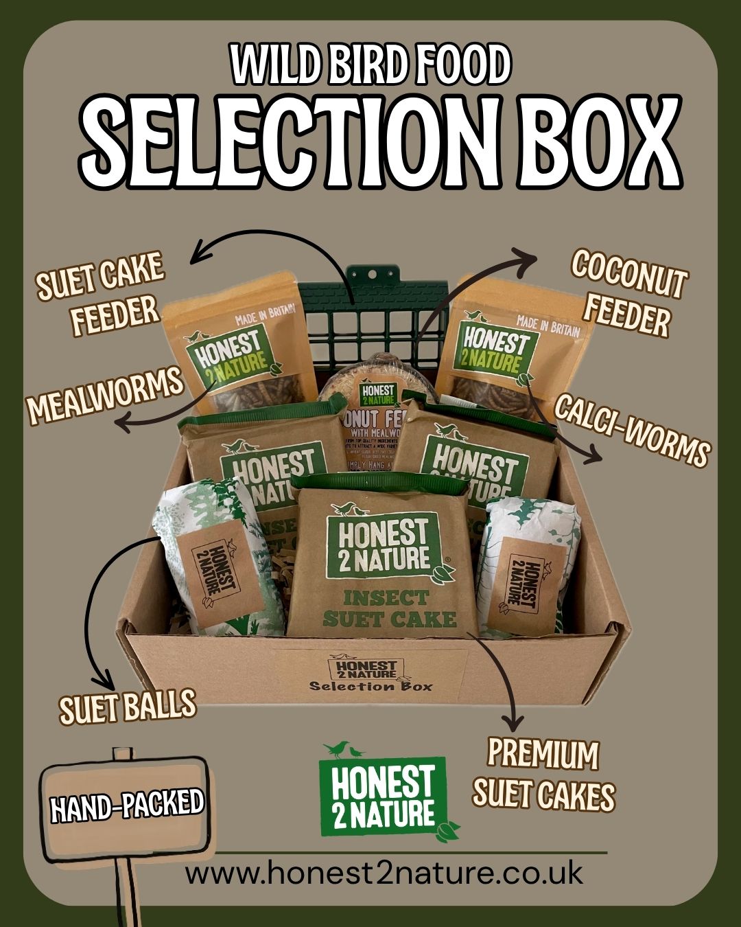 Wild Bird Food Selection Box - Honest2Nature